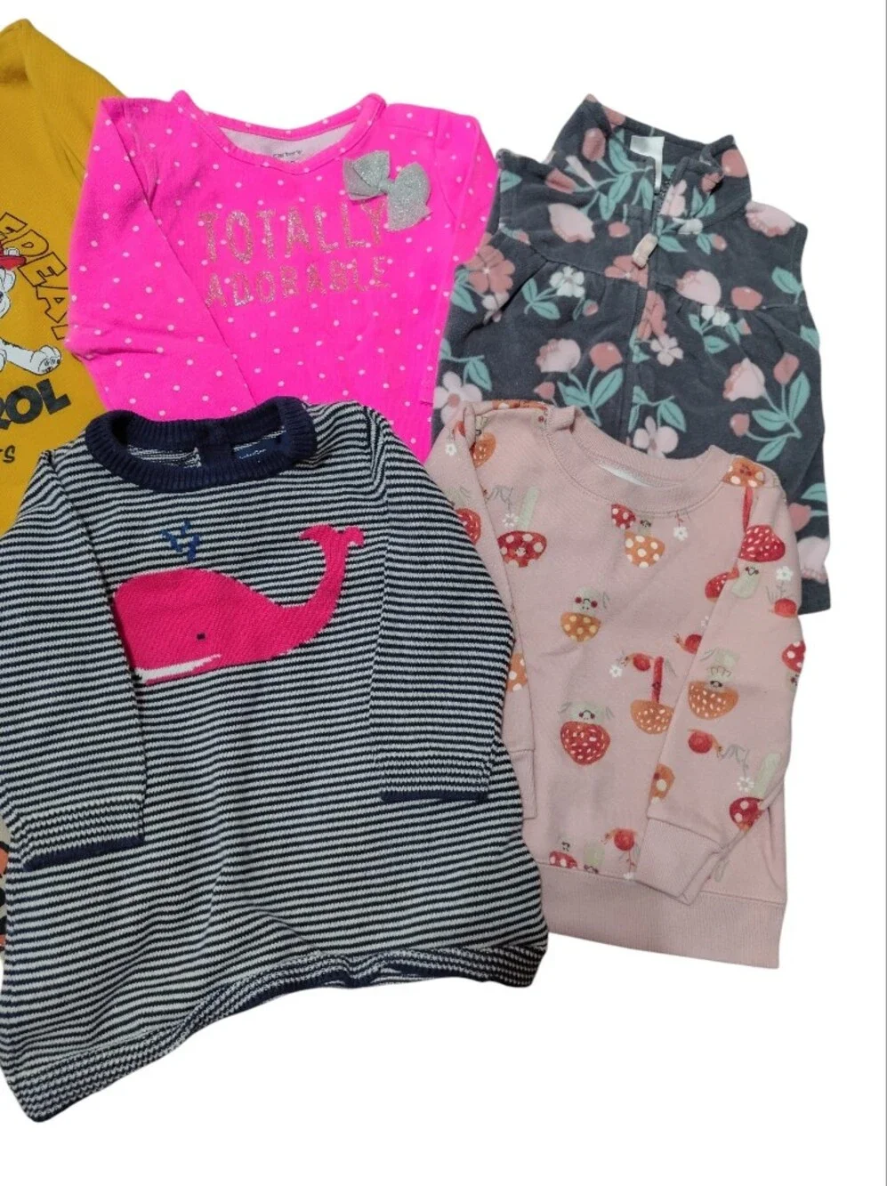 Baby Girl Clothes Bundle 6-12M 12M Columbia Gap Carter's Paw Patrol Lot Of 7
